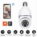 Cámara de Seguridad WiFi Tipo Bombilla 360° HD con Visión Nocturna