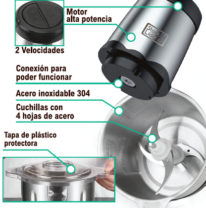 Picadora eléctrica
